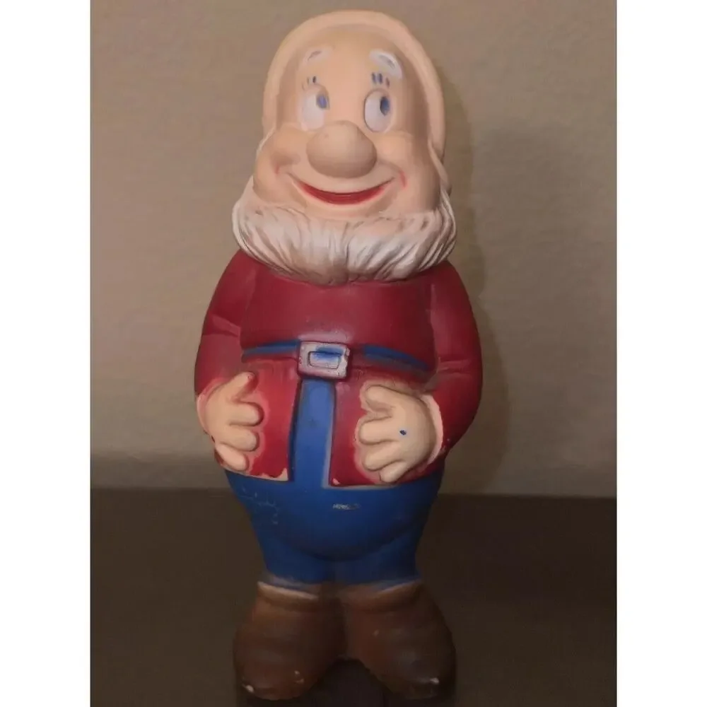 Rare Vintage Disney Snow White 7” Dwarf 1950’s HAPPY Miracle Vinyl